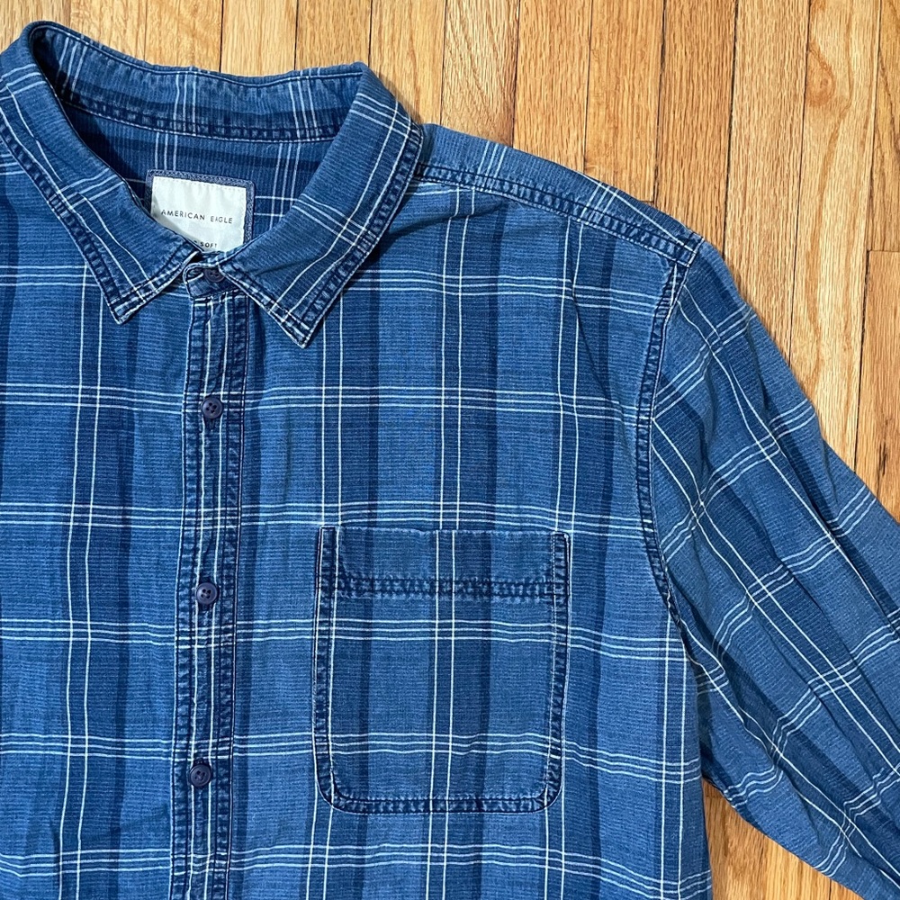 AMERICAN EAGLE Plaid Button-down - image 5